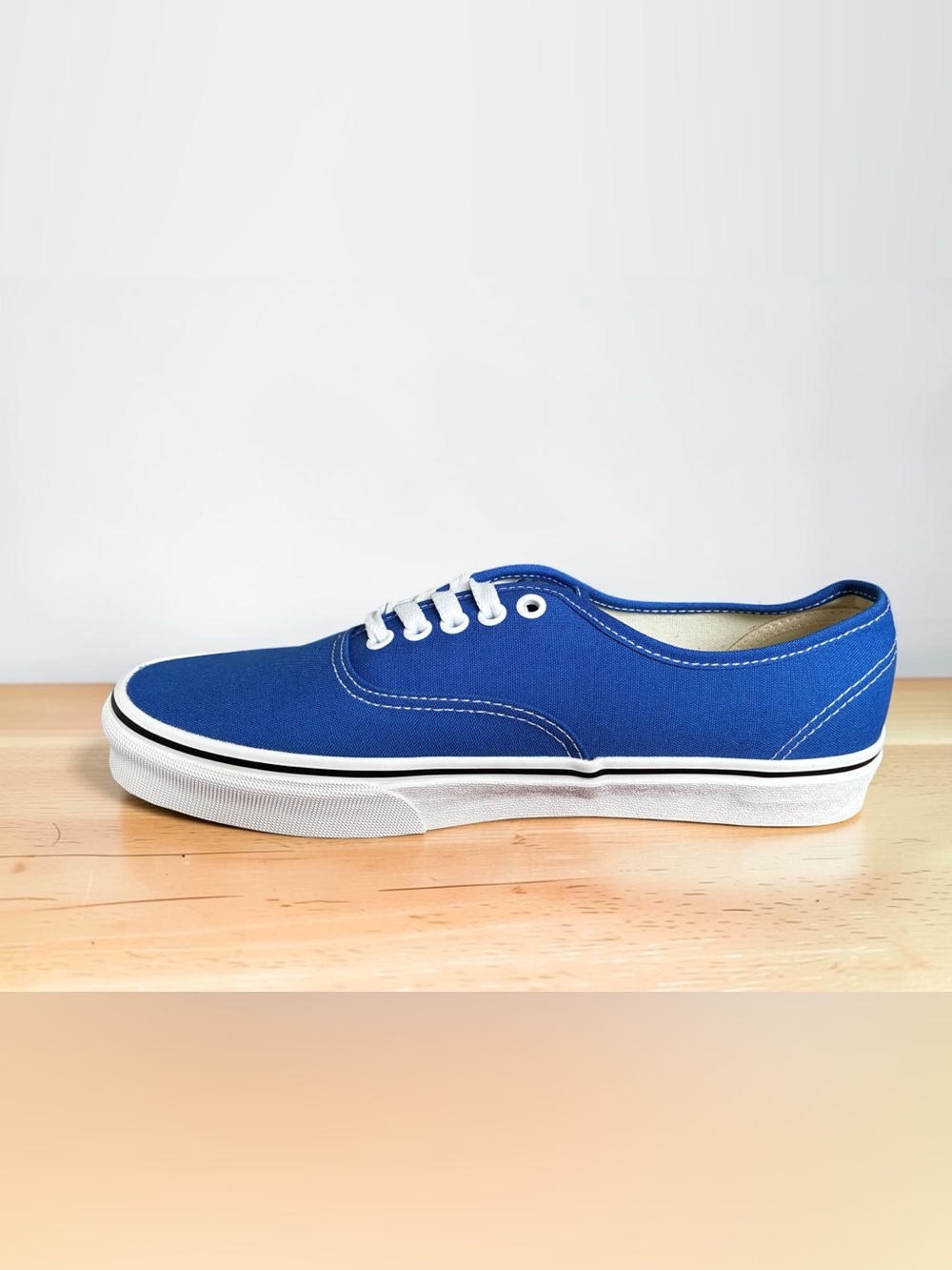 Vans Authentic Canvas Sneaker Size 9 Men - Royal Blue Brand New - Picture 9 of 12